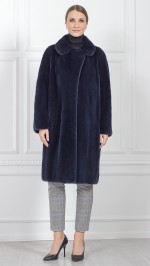 Шуба из меха норки