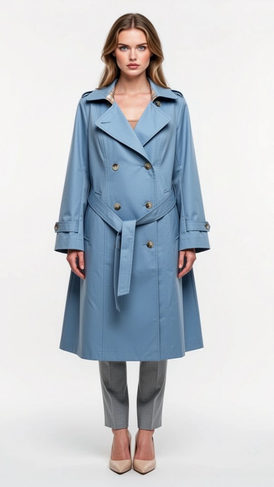 Плащ из хлопка