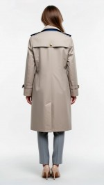 Плащ из хлопка