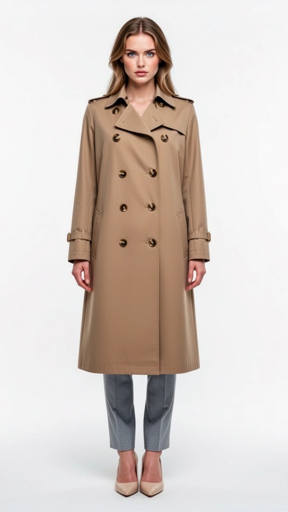 Плащ из хлопка