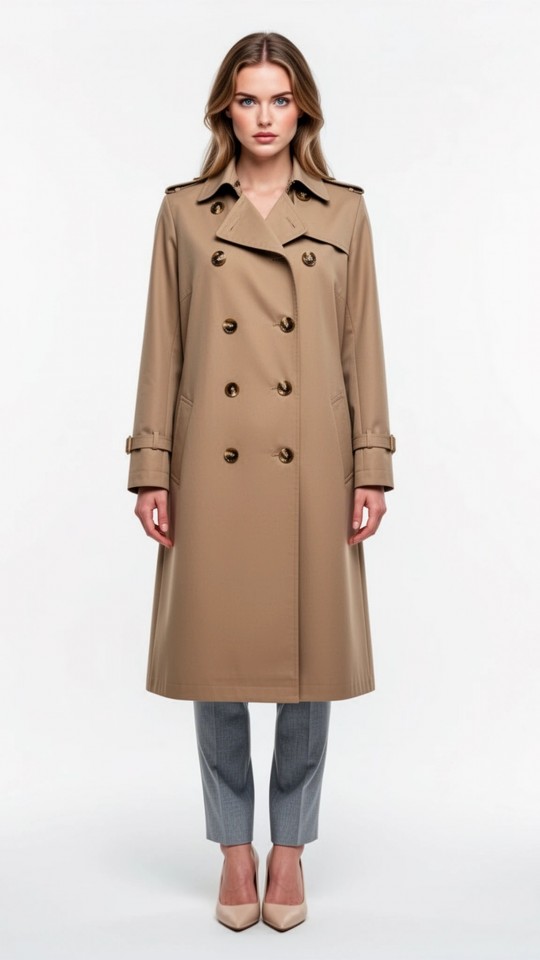 Плащ из хлопка