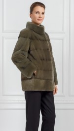 Жакет из меха норки