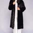 Шуба из меха норки