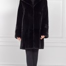 Шуба из меха норки