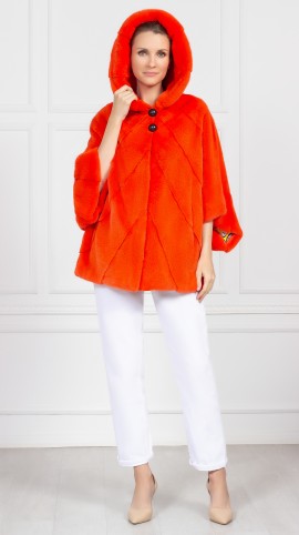 Шуба из меха норки