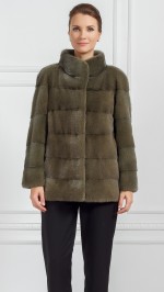 Жакет из меха норки