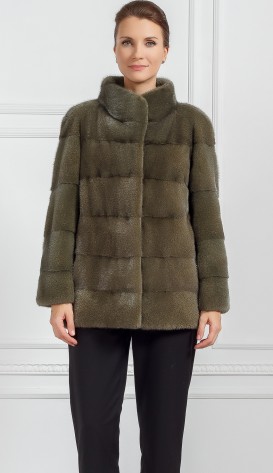 Жакет из меха норки