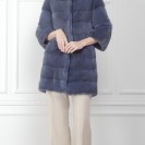 Шуба из меха норки