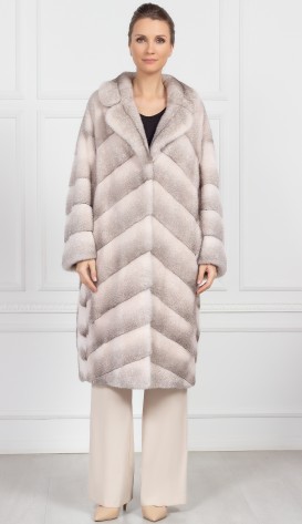 Шуба из меха норки