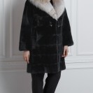 Шуба из меха норки