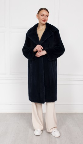 Шуба из меха норки