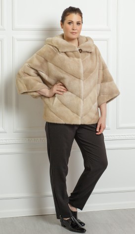 Жакет из меха норки