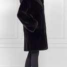 Шуба из меха норки