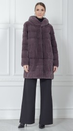 Шуба из меха норки