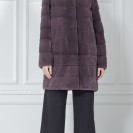 Шуба из меха норки