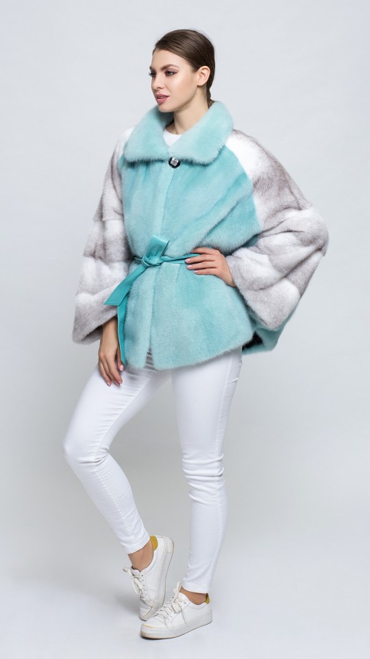 Жакет из меха норки