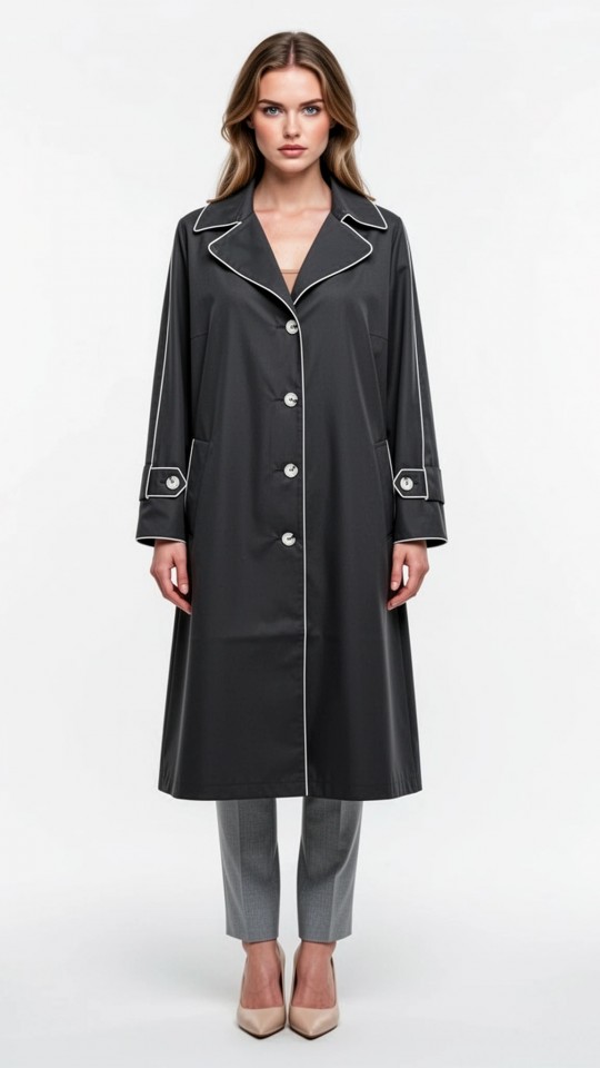 Плащ из хлопка