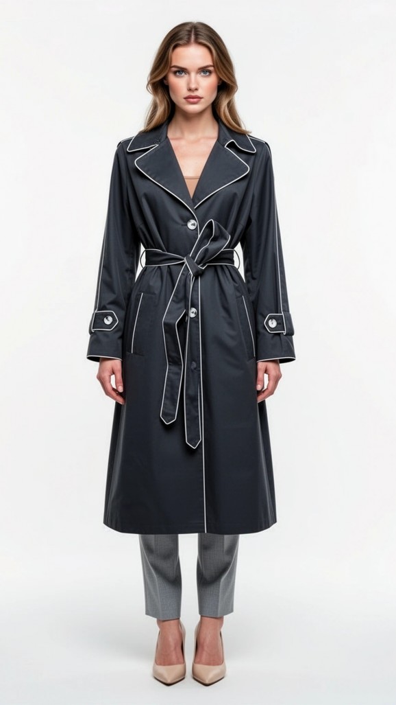 Плащ из хлопка