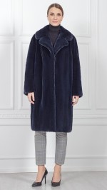 Шуба из меха норки