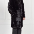 Шуба из меха норки