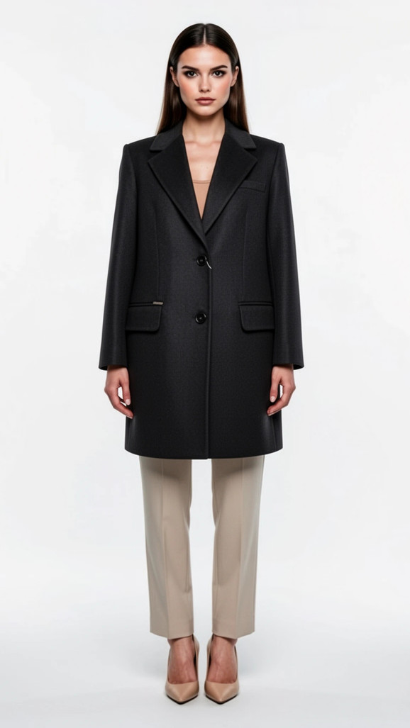Пальто из шерсти