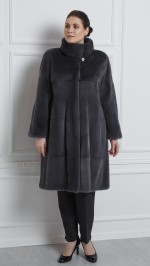 Шуба из меха норки