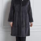 Шуба из меха норки