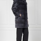 Шуба из меха норки