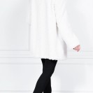 Пальто из экомеха