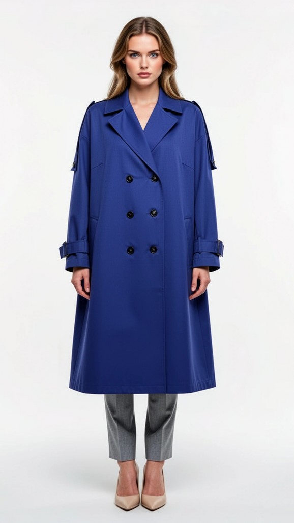 Плащ из хлопка