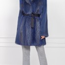 Шуба из меха норки