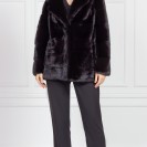 Шуба из меха норки