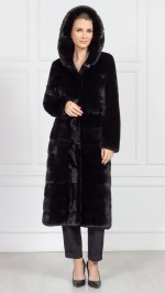 Шуба из меха норки