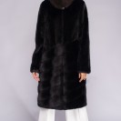 Шуба из меха норки