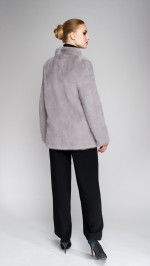 Шуба из меха норки