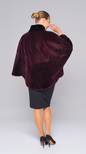 Шуба из меха бобра