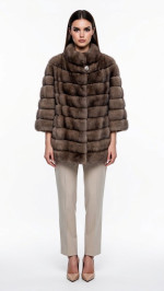 Жакет из меха соболя