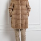 Шуба из меха норки