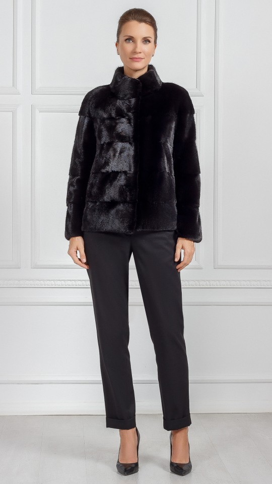 Жакет из меха норки