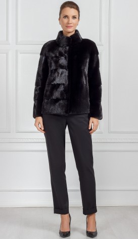 Жакет из меха норки