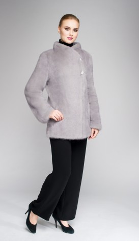 Шуба из меха норки