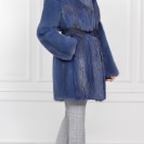 Шуба из меха норки