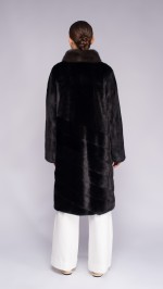 Шуба из меха норки