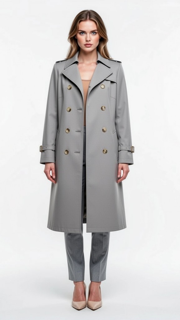 Плащ из хлопка