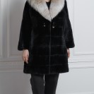 Шуба из меха норки