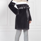 Шуба из меха норки