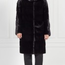 Шуба из меха норки