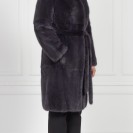 Шуба из меха норки