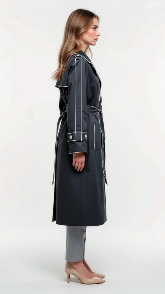 Плащ из хлопка