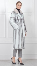 Шуба из меха норки